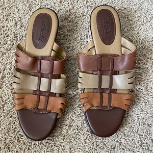 Brown Leather Sandals